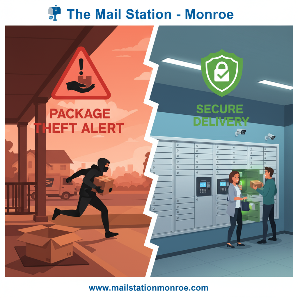 How to Stop Porch Package Theft in Monroe, WA